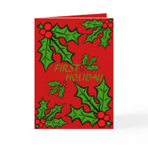 FIRST HOLIDAY! Greeting Card