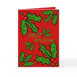 FIRST HOLIDAY! Greeting Card