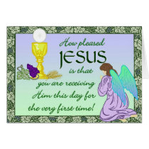 First Holy Communion Card cards