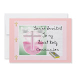 First Holy Communion Day Invitations
