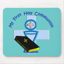 First Holy Communion Gifts for Kids Mouse Pad