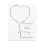 First Holy Communion Invitation Post Cards