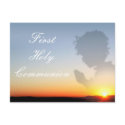 First Holy Communion Invitation postcards