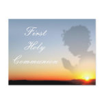 First Holy Communion Invitation Postcards