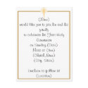 First Holy Communion Invitation postcards