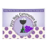 First Holy Communion Invitations