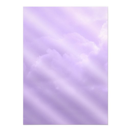 First holy communion purple religious card
