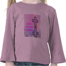 First Holy Communion T-Shirt With Name