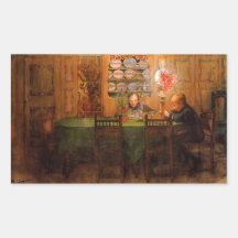 First Homework 1898 Rectangle Sticker