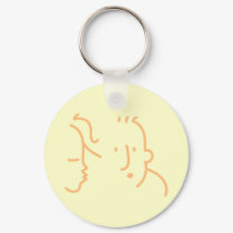 First Kiss? keychains