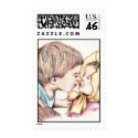 First Kiss Stamp by dennyph First Kiss Stamp