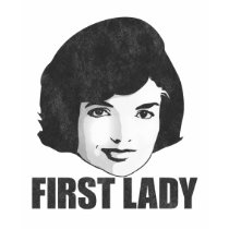 First Lady Jackie O T-Shirt by jamierushad First Lady Jackie O T-Shirt