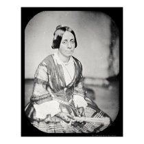 First Lady Jane Roberts Daguerreotype 1852 posters