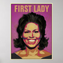 First Lady Michelle Obama - Customized Posters