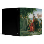 First Landing of Christopher Columbus in Vinyl Binder