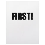 FIRST! LETTERHEAD