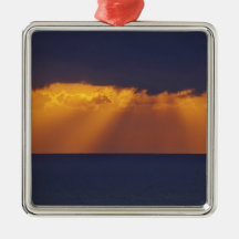 First Light over Tasman Sea, Australia Christmas Ornament