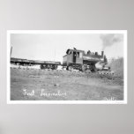 First Locomotive Alaska 1912 Posters