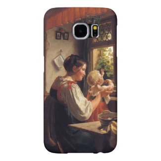 "First Look Out Of The Window" Cell Phone Case Samsung Galaxy S6 Cases