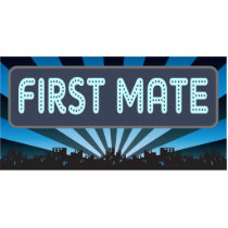 First Mate Marquee photo sculptures
