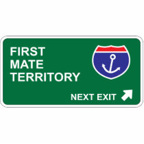 First Mate Next Exit photo sculptures