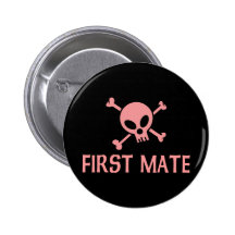 First Mate Pink Skull