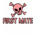 First Mate Pink Skull t-shirts