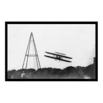 First Military Plane Flight, Orville Wright 1909 posters by lc_vintagephotos First Military Plane Flight, Orville Wright 1909 posters