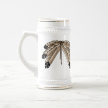 First Nations Beer Mug Wildlife Art Stein Mug mugs