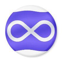First Nations Fridge Magnet Metis Flag Magnets