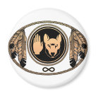 round_magnet - Metis Nation Magnets and Metis Rebellion Gifts First Nations Rebellion Art Fridge Magnets & Gifts for Men, Women, Kids, Home & Office Stand Fast Battle of Batoche Metis Pride Flag Art Gifts, Wolf Art Magnets & Gifts featuring the Historical Canadian Metis Rebellion First Nations Flag Gifts Design by Artist / Designer Kim Hunter. See www.kimhunter.ca for more First Nations Gifts Online. round_magnet - Metis Nation Magnets and Metis Rebellion Gifts First Nations Rebellion Art Fridge Magnets & Gifts for Men, Women, Kids, Home & Office Stand Fast Battle of Batoche Metis Pride Flag Art Gifts, Wolf Art Magnets & Gifts featuring the Historical Canadian Metis Rebellion First Nations Flag Gifts Design by Artist / Designer Kim Hunter. See www.kimhunter.ca for more First Nations Gifts Online.