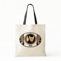 First Nations Tote Bag Wolf Native Art Gifts Metis by artist_kim_hunter First Nations Tote Bag Wolf Native Art Gifts Metis