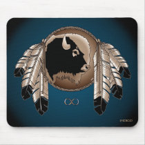 First Nations Wildlife Gifts Native Art Mousepad by artist_kim_hunter First Nations Wildlife Gifts Native Art Mousepad