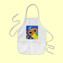 First Owl In Space aprons