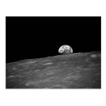 First Photograph of a Earthrise taken by Apollo 8 Postcard