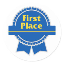First Place Sticker