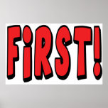 First! Print