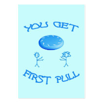 First Pull Frisbee Business Cards