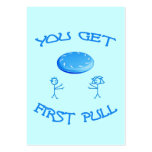 First Pull Frisbee Business Cards