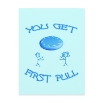 First Pull Frisbee Post Card