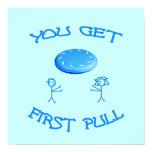 First Pull Frisbee Poster