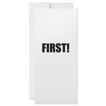 FIRST! rack cards
