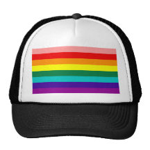 First Rainbow Gay Pride Flag Hat