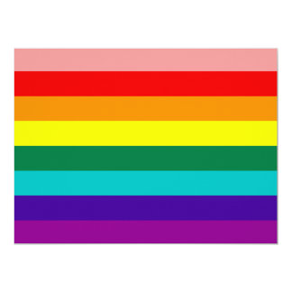 Eight-color Gay Pride Flag.