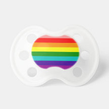 First Rainbow Pride Flag Pacifiers