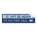 First Real Job bumpersticker
