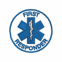 First Responder embroidered shirts by ZazzleEmbroidery First Responder embroidered shirts