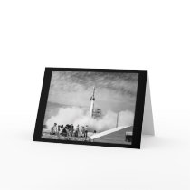 First Rocket Launch, Cape Canaveral, "Bumper 2" Card