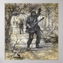 First scout smells trouble print
