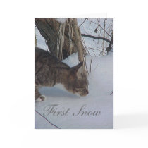 First Snow cards by disgustedcats First Snow cards